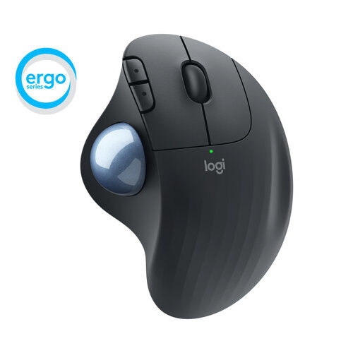 Mouse Logitech ERGO M575 – Inalámbrico – USB  – 910-006197