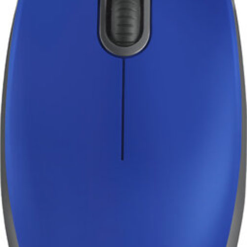 Mouse Logitech M110 Silent – Alámbrico – USB – 3 Botones – 1000 dpi – Azul – 910-006662