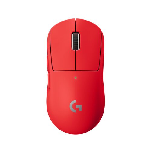 Mouse Gamer Logitech Pro X Superlight – Inalámbrico – 5 Botones – Diestro – Rojo – 910-006783