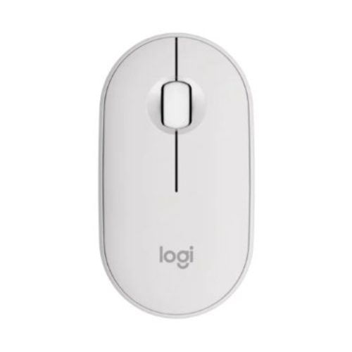 Mouse Logitech Pebble 2 M350S – Inalámbrico – Blanco – 910-007047