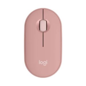 Mouse Logitech Pebble 2 M350S - Inalámbrico - Rosa - 910-007048