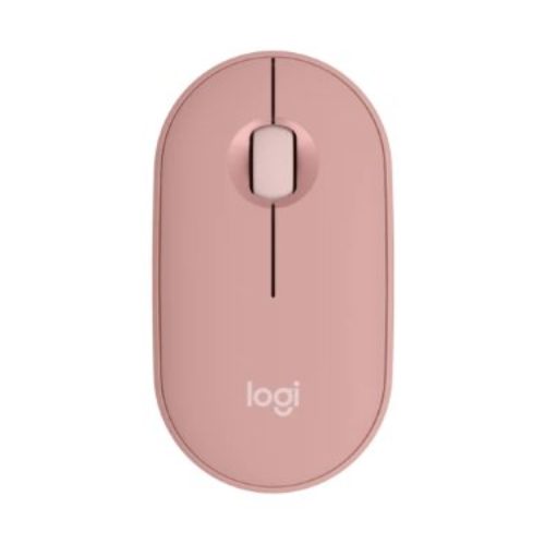 Mouse Logitech Pebble 2 M350S – Inalámbrico – Rosa – 910-007048