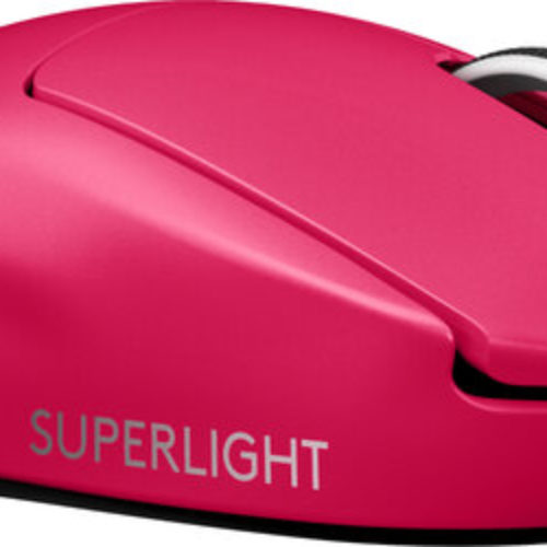 Mouse Gamer Logitech Pro X Superlight – Inalámbrico – 5 Botones – Diestro – Rosa – 910-005955