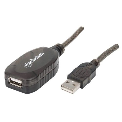 Extensión USB Manhattan 150958 – USB A – Macho a Hembra – 20M – 150958