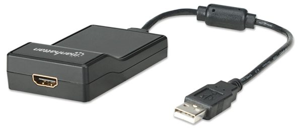 Adaptador Manhattan - HDMI a USB 2.0 - Hembra a Macho - 1080p - 151061 - Imagen 4