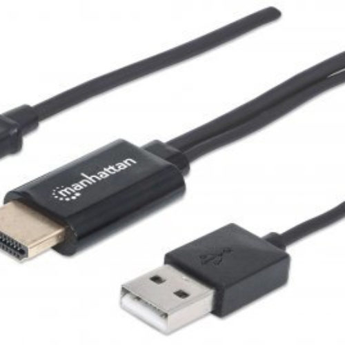 Cable MHL Manhattan 151498 – para Smartphone y Tablet – Micro USB a HDMI – 151498