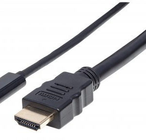 Cable Manhattan 151764 - USB-C a HDMI - Macho - 2 m - Negro - 151764
