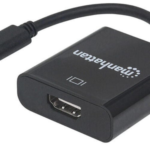 Adaptador Manhattan – USB-C a HDMI – 3840 x 2160 – 30Hz – 151788