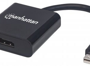 Adaptador Manhattan 152570 - Mini-DisplayPort a HDMI - Negro - 152570
