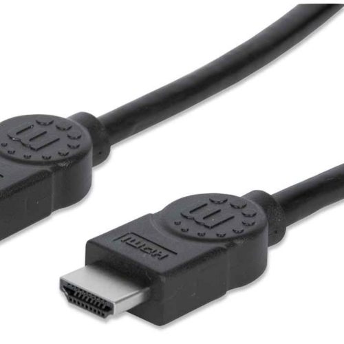 Cable HDMI Manhattan – Macho/Macho – 3m – Negro – En Bolsa – 306126