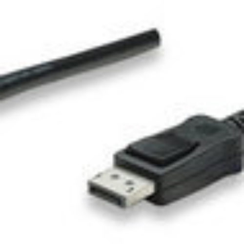 Cable DisplayPort Manhattan – Macho a Macho – 1m – Negro – 306935