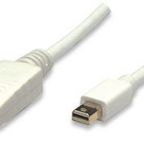 Cable Manhattan Monitor – Mini DisplayPort – DisplayPort – 2m – 4k – Blanco – 324748