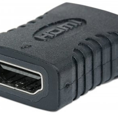 Adaptador de Cable Manhattan 353465 – HDMI a HDMI – Hembra a Hembra – Conexión Recta – 353465