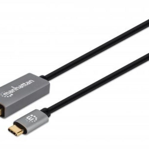 Cable de Video Manhattan 354844 – USB-C a DisplayPort – 2 M – 8K – 60 Hz – 354844