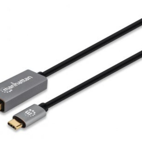 Cable de Video Manhattan 354851 – USB-C a DisplayPort – 3 M – 8K – 60 Hz – 354851