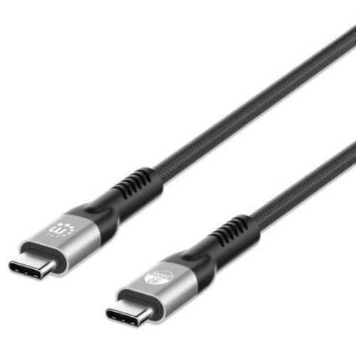 Cable USB-C Manhattan 356374 – 1m – Thunderbolt 4 – 356374
