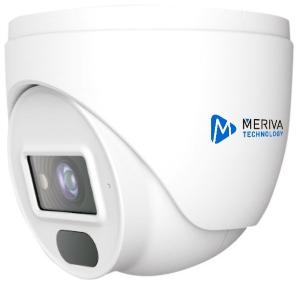 Cámara IP Meriva MFD-201S3L - 2MP - Domo - Lente 2.8 mm - IR 20M - IP67 - Micrófono - MFD-201S3L
