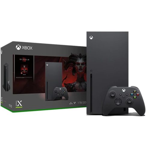 Consola Microsoft Xbox Series X – 1TB SSD – Incluye Videojuego Diablo IV – CL-00024