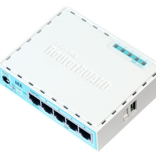 Router MikroTik hEX – 880 MHz – 5x RJ-45 – USB – RB750GR3