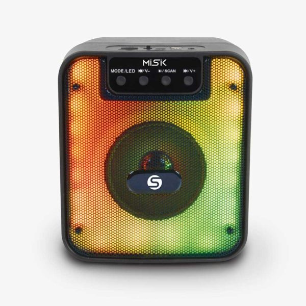 Bafle Portátil Misik MS234 - Bluetooth - USB - Micro USB - Radio FM - MS234