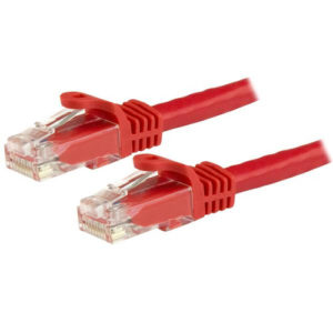 Cable de Red StarTech.com - Cat6 - RJ-45 - 1.8M - Rojo - N6PATCH6RD