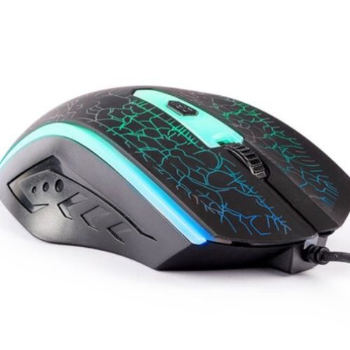 Mouse Gamer Naceb Technology – Alámbrico – 4 Botones – LED – NA-592NE
