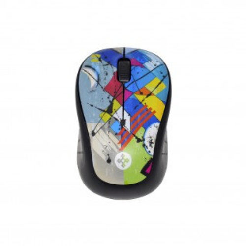 Mouse Naceb Technology Arty – Inalámbrico – USB – Multicolor – NA-0118A