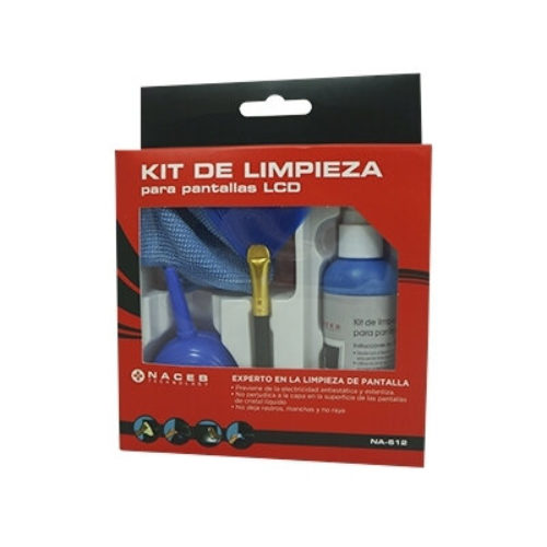Kit de Limpieza Naceb NA-612 – Para Plasma/Monitores – LED/LCD – NA-612