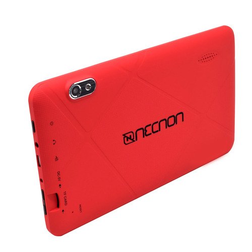 Tablet Necnon M002Q-2 – 7″ – Allwinner A50 – 2GB – 16GB – Cámaras 2MP/5MP – Android – Rojo – NBTA2Q025M