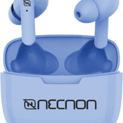 Auriculares Necnon NTWS-03 – Inalámbrico – Bluetooth – Azul – NBAB030300