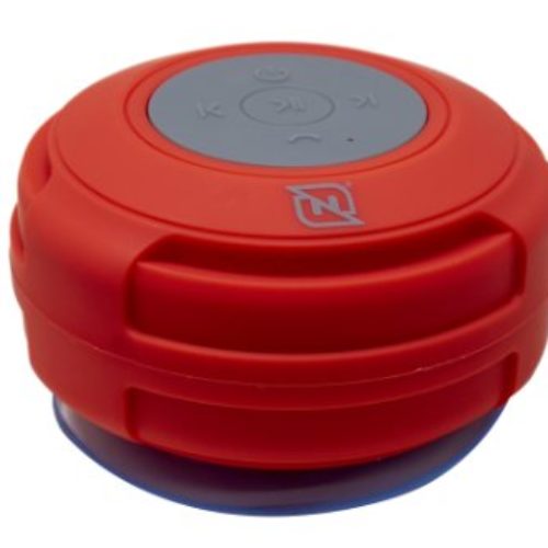 Bocina Portátil Necnon NB-03 W PRO – Bluetooth – 3.5 mm – Radio FM – Rojo – NBBS0302IP