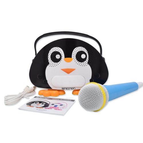 Bocina Karaoke Necnon NBK-KIDS KARAOKE – Bluetooth – 3.5 mm – USB – NBK-KIDS KARAOKE-P