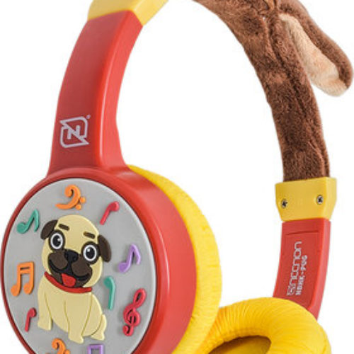 Audífonos Necnon NBHK-PUG – Alámbricos – Diseño de Perrito – NBHK-PUG