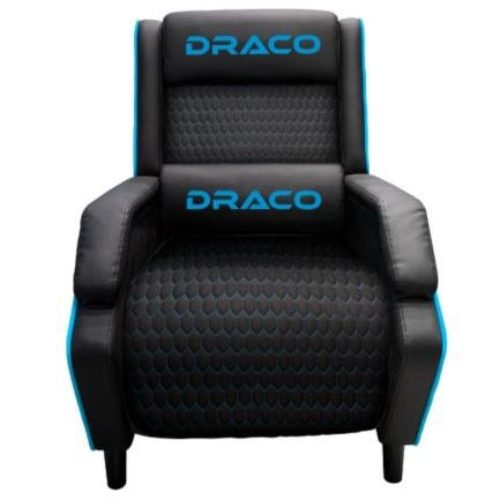 Sofá Gamer Nextep Dragon XT Draco – Reclinable – Negro con Azul – NE-488A