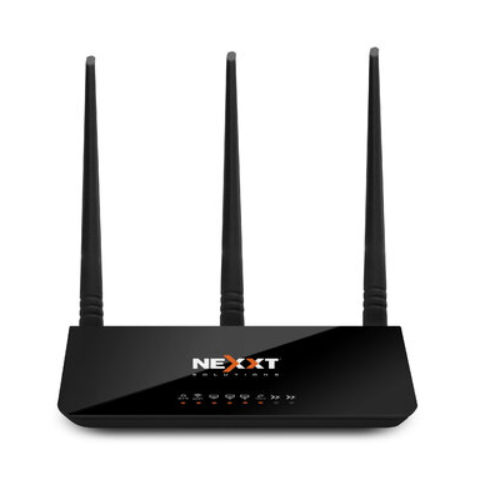 Router Nexxt Nebula 300Plus – 2.4 GHz – 300 Mbit/s – 4x RJ-45 – 3 Antenas – ARN02304U6