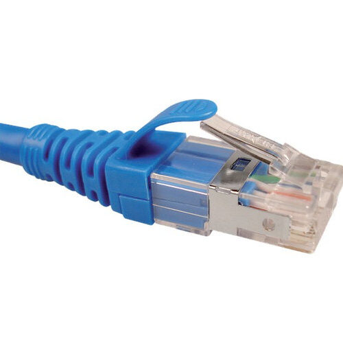 Cable de Red Nexxt – Cat6a – RJ-45 – 90cm – Azul – NAB-PCS6A3FBL