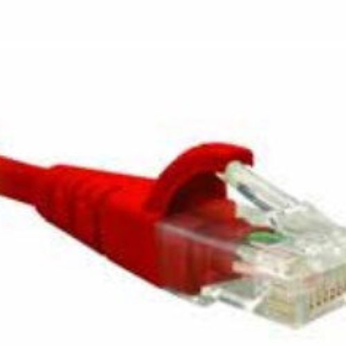 Cable de Red Nexxt – Cat6a – RJ-45 – 30cm – Rojo – PCGPCC6CM01RD