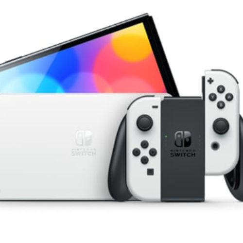 Consola Nintendo Switch OLED – 7″ – Blanco con Negro – HEG-S-KAAAA