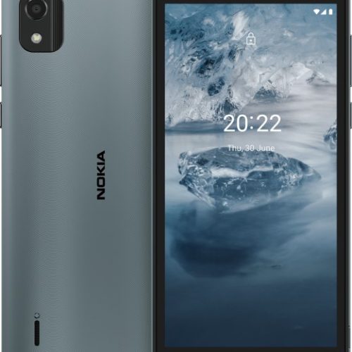 Smartphone Nokia C2 2e – 5.7″ – Quad-Core – 2GB – 32GB – Cámaras 2MP/5MP – 2400 mAh – Android – Azul – TA-1471