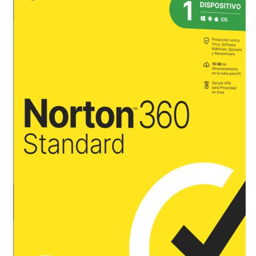 Antivirus Norton 360 Standard – 1 Dispositivo – 1 Año – 21404334