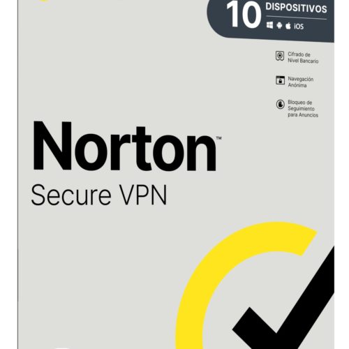 Antivirus Norton Wi-Fi VPN Privacidad Segura – 10 Dispositivos – 1 Año – 21416112