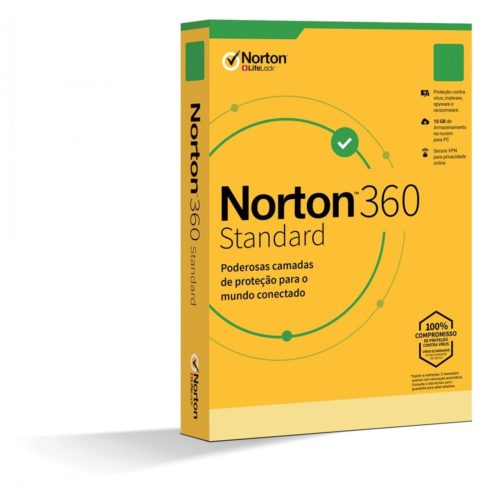 Licencia Norton 360 Standard – 1 Dispositivo – 1 Año – SOFNRT1740