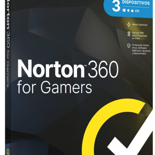 Antivirus Norton 360 For Gamers – 3 Dispositivos – 1 Año – Caja – TMNR-023