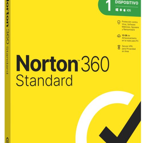 Antivirus Norton 360 Standard – 1 Dispositivo – 1 Año – Caja – TMNR-032