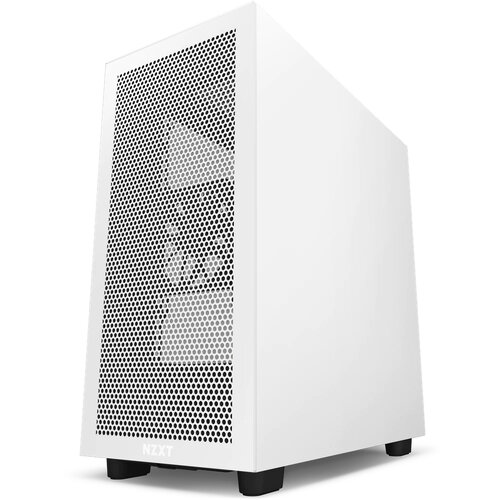 Gabinete Gamer NZXT H7 Flow – Media Torre – E-ATX/ATX/Micro ATX/Mini-ITX – Panel Lateral – Blanco/ Negro – CM-H71FG-01