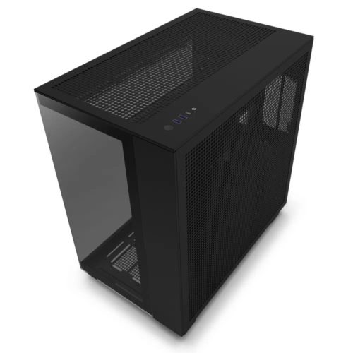 Gabinete Gamer NZXT H9 Flow – Media Torre – ATX/Micro ATX/Mini-ITX – Panel Lateral – CM-H91FB-01
