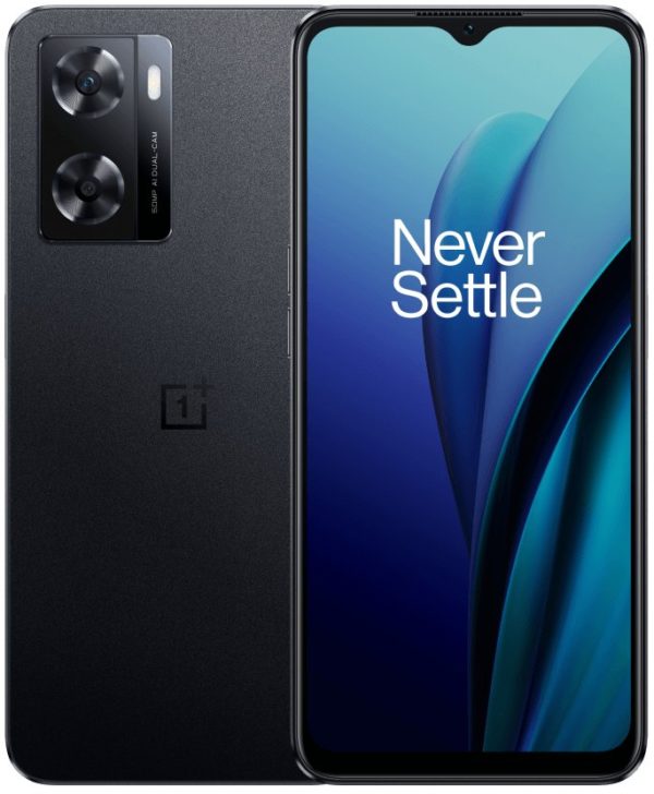 Smartphone ONEPLUS Nord N20 SE - 6.56" - MediaTek Helio G35 - 4GB - 64GB - Cámaras 8MP/50MP - OxygenOS 12.1 (Basado en Android 12) - Negro - ONE PLUS-N20 SE 4+64-NEGRO