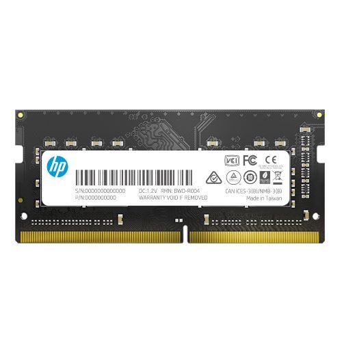 Memoria RAM HP S1 – DDR4 – 16GB – 3200MHz – SO-DIMM – Para Laptop – 2E2M7AA