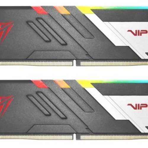 Memoria RAM PATRIOT Viper Venom RGB – DDR5 – 32GB (2x 16GB) – 5600MHz – UDIMM – Para PC – PVVR532G560C36K