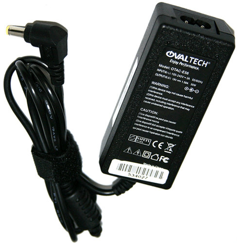 Adaptador de Corriente OvalTech para Netbook Acer One Series – Cable 19V/1.58AH – OTAC-E56
